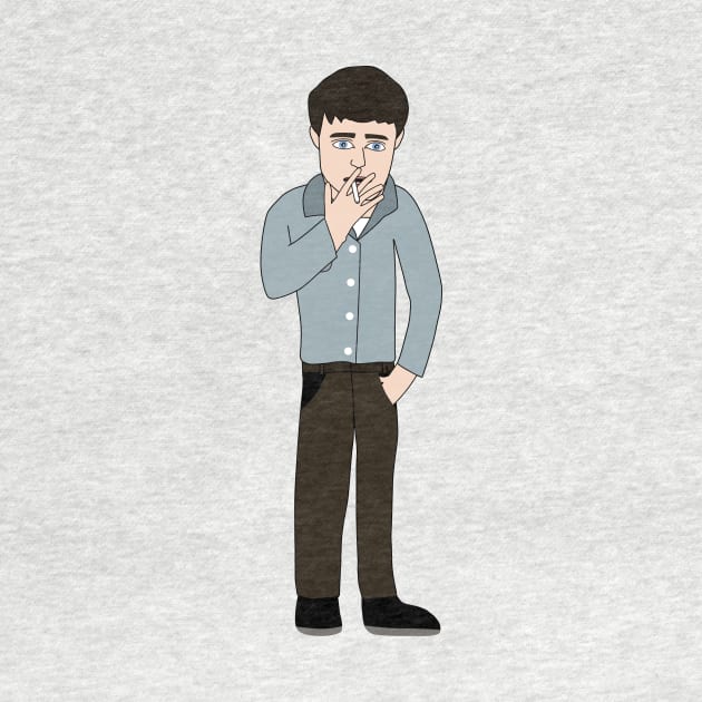 Ian Curtis by Heroes Inc.